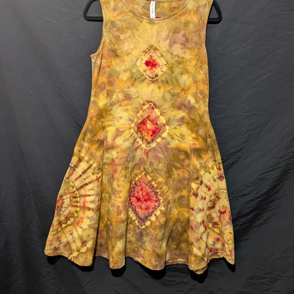 OOAK Handmade Tie Dye Dress - Picture 2 of 2